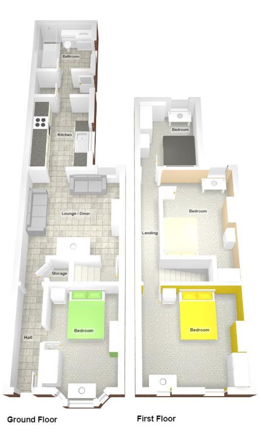 Find A Spacious And Stylish Escape In The City Centre At Sturgess House, Perfect For Longer Stays! Stoke-on-Trent ภายนอก รูปภาพ
